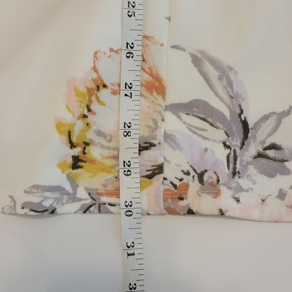 Jodi Kristopher Women JR Size 15 Ivory Fit & Flare Dress w/Open Lace Back EUC - Picture 11 of 11